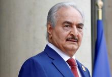 Khalifa Haftar, the military commander who dominates eastern Libya. PHOTO BY REUTERS/Philippe Wojazer