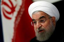 Iranian President Hassan Rouhani takes part in a news conference near the United Nations General Assembly in the Manhattan borough of New York, U.S., September 22, 2016. PHOTO BY REUTERS/Lucas Jackson