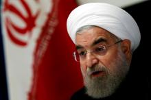 ranian President Hassan Rouhani takes part in a news conference near the United Nations General Assembly in the Manhattan borough of New York, U.S., September 22, 2016. PHOTO BY REUTERS/Lucas Jackson