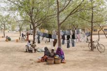 Women sell food in Kerawa, Cameroon, March 16, 2016. PHOTO BY REUTERS/Joe Penney