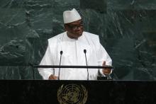 Mali President Ibrahim Boubacar Keita. PHOTO BY REUTERS/Eduardo Munoz