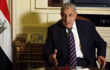 Egypt's Prime Minister Ibrahim Mehleb during an interview with Reuters at his office in the headquarters of the Council of Ministers in Cairo, October 19, 2014. PHOTO BY REUTERS/Amr Abdallah Dalsh