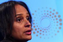 Isabel dos Santos speaks during a Reuters Newsmaker event in London, Britain, October 18, 2017. PHOTO BY REUTERS/Toby Melville