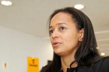 Isabel dos Santos, the daughter of Angolan President Jose Eduardo dos Santos and head of state energy giant Sonangol, speaks during an interview in Luanda, Angola, June 9, 2016. PHOTO BY REUTERS/Ed Cropley