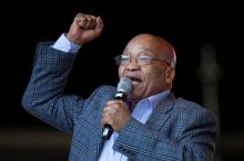 South Africa's President Jacob Zuma speaks during an African National Congress youth rally in Durban, South Africa, June 25, 2016. PHOTO BY REUTERS/Rogan Ward