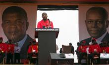 Joao Lourenco, presidential candidate for the ruling MPLA party, speaks at his party's final election rally in Luanda, Angola, August 19, 2017. PHOTO BY REUTERS/Stephen Eisenhammer