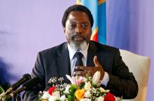 Democratic Republic of Congo's President Joseph Kabila addresses a news conference at the State House in Kinshasa, Democratic Republic of Congo, January 26, 2018. PHOTO BY REUTERS/Kenny Katombe