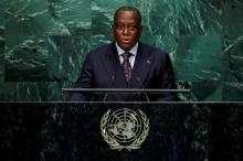 Angolan Vice President Manuel Domingos Vicente addresses the United Nations General Assembly in the Manhattan borough of New York, U.S., September 22, 2016. PHOTO BY REUTERS/Eduardo Munoz