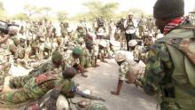 Nigerian army soldiers are deployed to take part in the battle against Boko Haram in Damask, Borno State, Nigeria, November 8, 2015. PHOTO BY REUTERS/Stringer