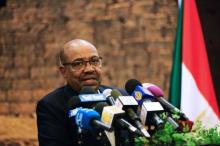 Sudan's President Omar Al-Bashir speaks during joint news conference with Kenya's President Uhuru Kenyatta (not pictured) at the palace in Khartoum, Sudan, October 30, 2016. PHOTO BY REUTERS/Mohamed Nureldin Abdallah