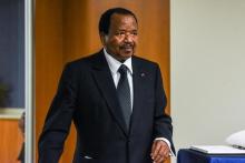 Cameroon's President Paul Biya is seen at the 72nd United Nations General Assembly at U.N. headquarters in New York City, U.S., September 22, 2017. PHOTO BY REUTERS/Stephanie Keith