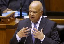 Finance Minister Pravin Gordhan delivers his 2016 Budget speech to parliament in Cape Town, South Africa, February 24, 2016. PHOTO BY REUTERS/Mike Hutchings