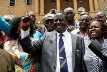 Opposition leader Raila Odinga. PHOTO BY REUTERS/Baz Ratner