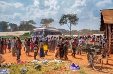 Refugees from Burundi who fled the ongoing violence and political tension arrive at the Nyarugusu refugee camp in western Tanzania in this May 28, 2015. PHOTO BY REUTERS/handout photo by PLAN INTERNATIONAL