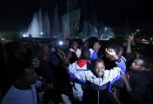 Residents celebrate after the announcement of the Sidama region referendum preliminary results in Hawassa, Ethiopia, November 23, 2019. PHOTO BY REUTERS/Tiksa Negeri