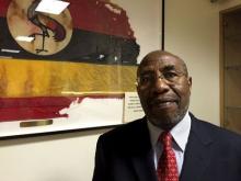 Uganda's Prime Minister Ruhakana Rugunda poses for a photograph at the Ugandan Mission to the United Nations in New York, May 21, 2015. PHOTO BY REUTERS/Daniel Bases