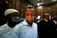 Publisher of Sahara Reporters Omoyele Sowore arrives at the Federal High Court in Abuja, Nigeria, September 30, 2019. PHOTO BY REUTERS/Afolabi Sotunde