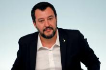 Interior Minister Matteo Salvini attends a news conference after a cabinet meeting at Chigi Palace in Rome, Italy, October 20 2018. PHOTO BY REUTERS/Remo Casilli