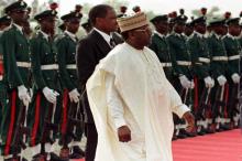 Former Nigerian President General Sani Abacha. PHOTO BY REUTERS