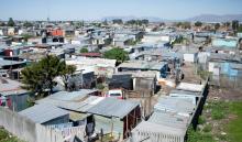 Shacks are seen at an informal settlement near Cape Town, South Africa, September 14, 2016. PHOTO BY REUTERS/Nicky Milne