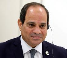 Egyptian President Abdel Fattah al-Sisi attends a meeting with Russian President Vladimir Putin on the sidelines of the G20 summit in Osaka, Japan, on June 29, 2019. PHOTO BY REUTERS/Sputnik/Mikhail Klimentyev/Kremlin