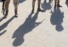 Military forces are seen in North Sinai, Egypt, December 1, 2017. PHOTO BY REUTERS/Mohamed Abd El Ghany