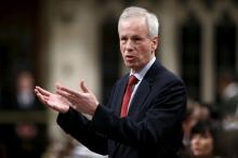 Canada's Foreign Minister Stephane Dion speaks during Question Period in the House of Commons on Parliament Hill in Ottawa, Canada, January 26, 2016. PHOTO BY REUTERS/Chris Wattie