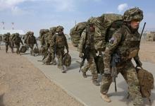 British troops prepare to depart upon the end of operations for U.S. Marines and British combat troops in Helmand, October 27, 2014. PHOTO BY REUTERS/Omar Sobhani