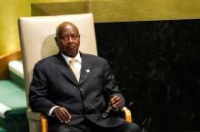 Ugandan President Yoweri Kaguta Museveni waits to address the United Nations General Assembly in the Manhattan borough of New York, U.S., September 20, 2016. PHOTO BY REUTERS/Eduardo Munoz