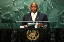 Ugandan President Yoweri Kaguta Museveni addresses the United Nations General Assembly in the Manhattan borough of New York, U.S., September 20, 2016. PHOTO BY REUTERS/Eduardo Munoz