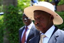 Uganda's President Yoweri Museveni arrives to deliver his state of the nation address in the capital Kampala, June 4, 2015. PHOTO BY REUTERS/James Akena