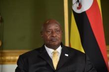 President Yoweri Museveni of Uganda during the London Conference on Somalia at Lancaster House in London, Britain, May 11, 2017. PHOTO BY REUTERS/Hannah McKay