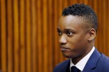 Duduzane Zuma, son of former South African president Jacob Zuma, arives at the Randburg Magistrate Court on homicide charges related to a fatal car crash in 2014, inÊRandburg, near Johannesburg,South Africa, July 12, 2018. PHOTO BY REUTERS/Siphiwe Sibeko