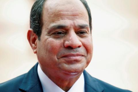 Egypt's President Abdel Fattah al-Sisi looks on during his ceremonial reception at the forecourt of India's presidential palace Rashtrapati Bhavan in New Delhi, India, September 2, 2016. PHOTO BY REUTERS/Cathal McNaughton