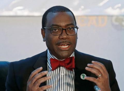 African Development Bank President Akinwumi Adesina addresses the Japan International Cooperation Agency (JICA) High Level Panel as part of the Sixth Tokyo International Conference on African Development (TICAD VI) in Kenya's capital Nairobi, August 28, 2016. PHOTO BY REUTERS/Thomas Mukoya
