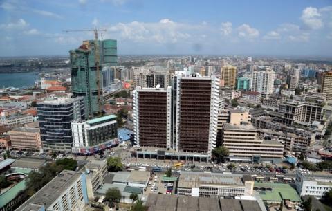 A general picture shows the skyline of Tanzania's port city of Dar es Salaam, July 12, 2013. PHOTO BY REUTERS/Andrew Emmanuel