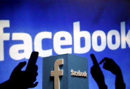 A 3D plastic representation of the Facebook logo is seen in this illustration in Zenica, Bosnia and Herzegovina, May 13, 2015. PHOTO BY REUTERS/Dado Ruvic