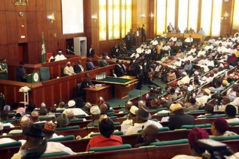 Members of the Nigerian parliament attend the 2013 budget proposal presentation at a joint sitting of the parliament in the capital Abuja, October 10, 2012. PHOTO BY REUTERS/Afolabi Sotunde