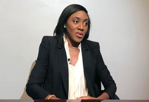 Nere Teriba, vice chairman of Kian Smith, speaks during an interview with Reuters in Lagos, Nigeria, December 18, 2018. PHOTO BY REUTERS/Seun Sanni