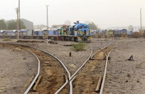 A file picture of old trains on a railway line. PHOTO BY REUTERS/Mohamed Nureldin Abdallah