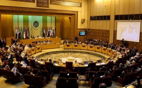A general view of the Arab foreign minister's meeting at the Arab League in Cairo, Egypt, January 10, 2016. PHOTO BY REUTERS/Asmaa Waguih