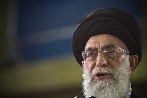 Iran's Supreme Leader Ayatollah Ali Khamenei in Tehran, June 12, 2009. PHOTO BY REUTERS/Caren Firouz