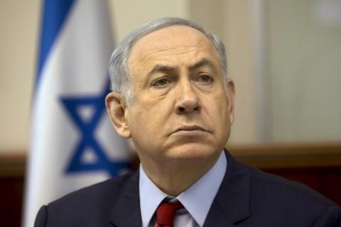 Israeli Prime Minister Benjamin Netanyahu attends the weekly cabinet meeting in Jerusalem, March 20, 2016. PHOTO BY REUTERS/Sebastian Scheiner