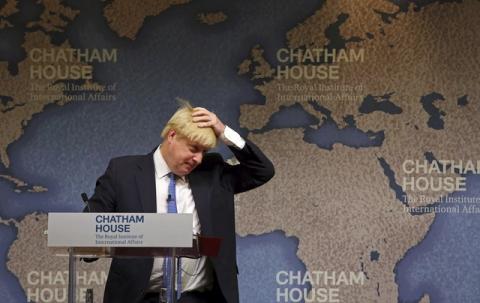 Britain's Foreign Secretary Boris Johnson delivers a speech at Chatham House in London, Britain, December 2, 2016. PHOTO BY REUTERS/Gareth Fuller