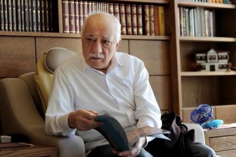 Islamic preacher Fethullah Gulen is at his residence in Saylorsburg, Pennsylvania, September 26, 2013. PHOTO BY REUTERS/Selahattin Sevi