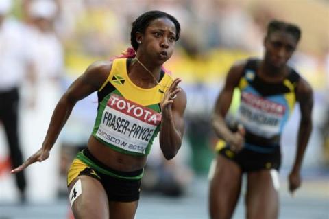 Fraser-Pryce of Jamaica