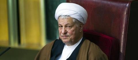 Former Iranian president Akbar Hashemi Rafsanjani attends Iran's Assembly of Experts' biannual meeting in Tehran, March 8, 2011. PHOTO BY REUTERS/Raheb Homavandi