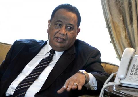 Sudan's Foreign Minister Ibrahim Ghandour is seen during a meeting with Egypt's Foreign Minister Sameh Shoukry (not pictured) in Cairo, Egypt, June 3, 2017. PHOTO BY REUTERS/Mohamed Abd El Ghany
