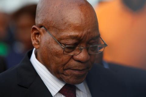 South Africa's President Jacob Zuma. PHOTO BY REUTERS/Rogan Ward