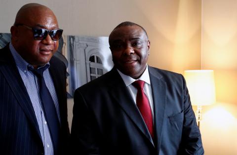 Congolese opposition leader and former warlord Jean-Pierre Bemba is pictured after a news conference in Brussels, Belgium, July 24, 2018. PHOTO BY REUTERS/Francois Lenoir